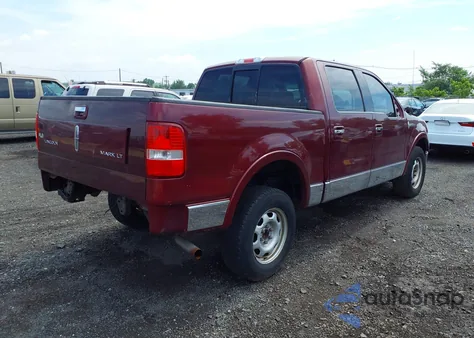 2006 Lincoln Mark Lt z USA, uszkodzony, nr VIN 5LTPW18596FJ00829